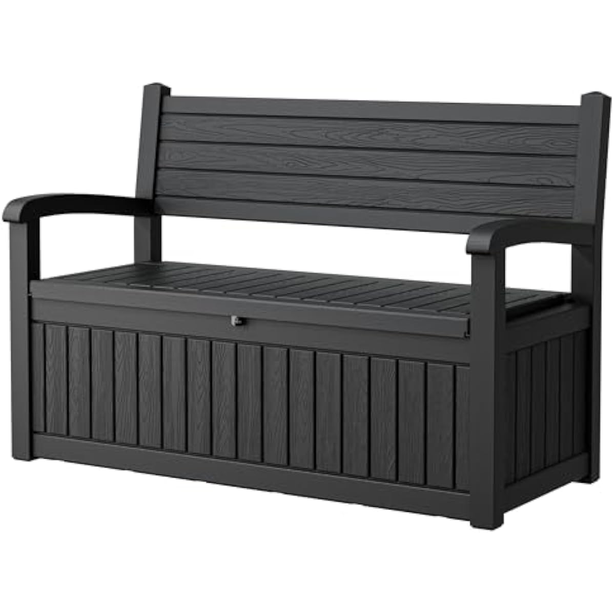 Outdoor Furniture With Storage For Cushions - 80 Galonluk, Dış Mekan Kullanımına Uygun,