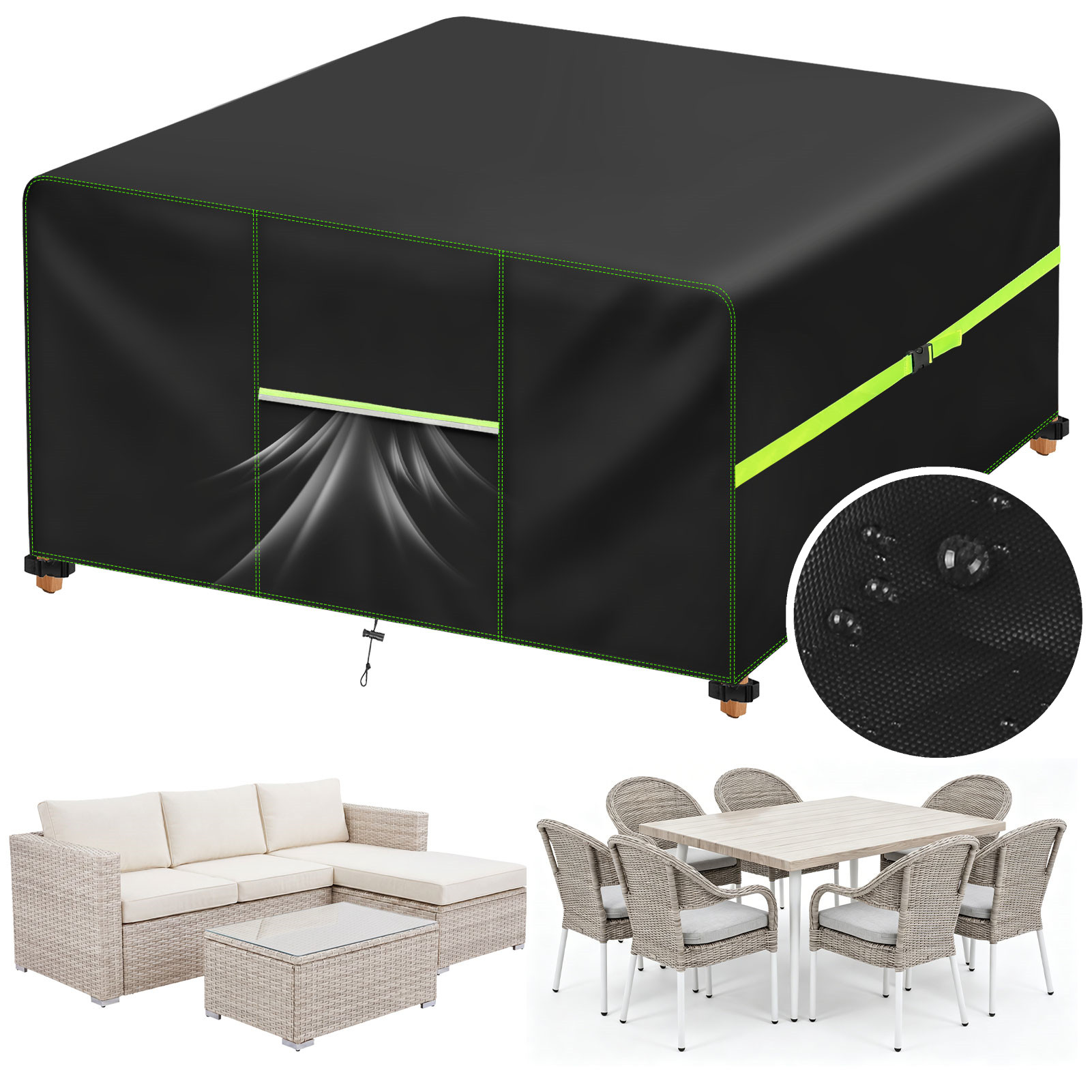 Outdoor Furniture Ideas - Bahçe Mobilyaları Kapağı Havalandırmalı Su Geçirmez