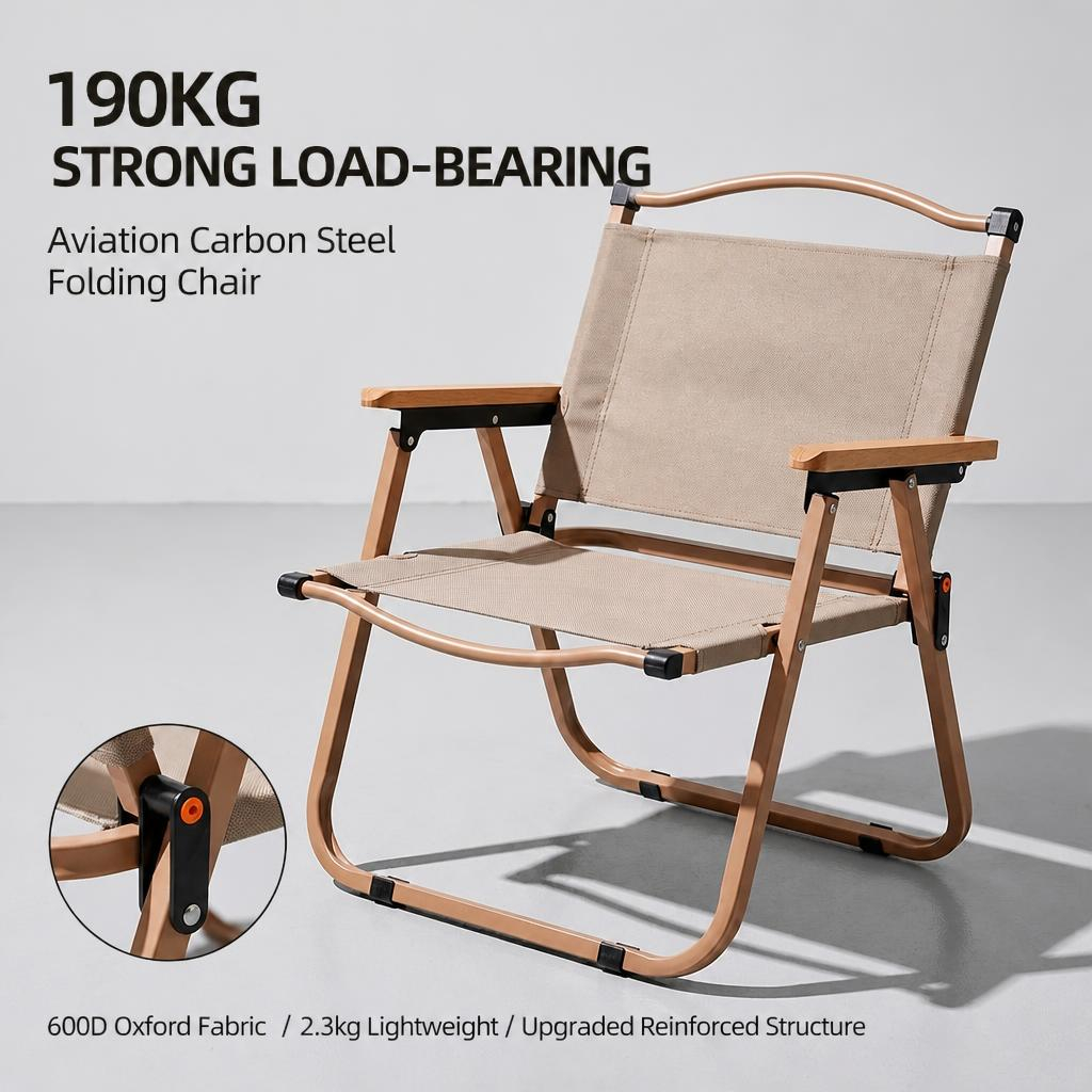 Outdoor Furniture Ideas - Kamp Sandalyesi Taşınabilir Katlanır Açık Hava