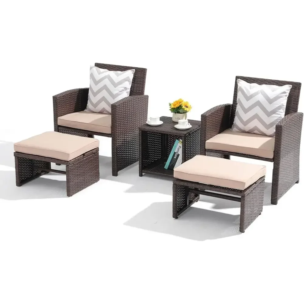 5 Parçalı Dış Mekan Veranda Mo - Outdoor Furniture With Storage For Cushions incelemesi ve fiyatı