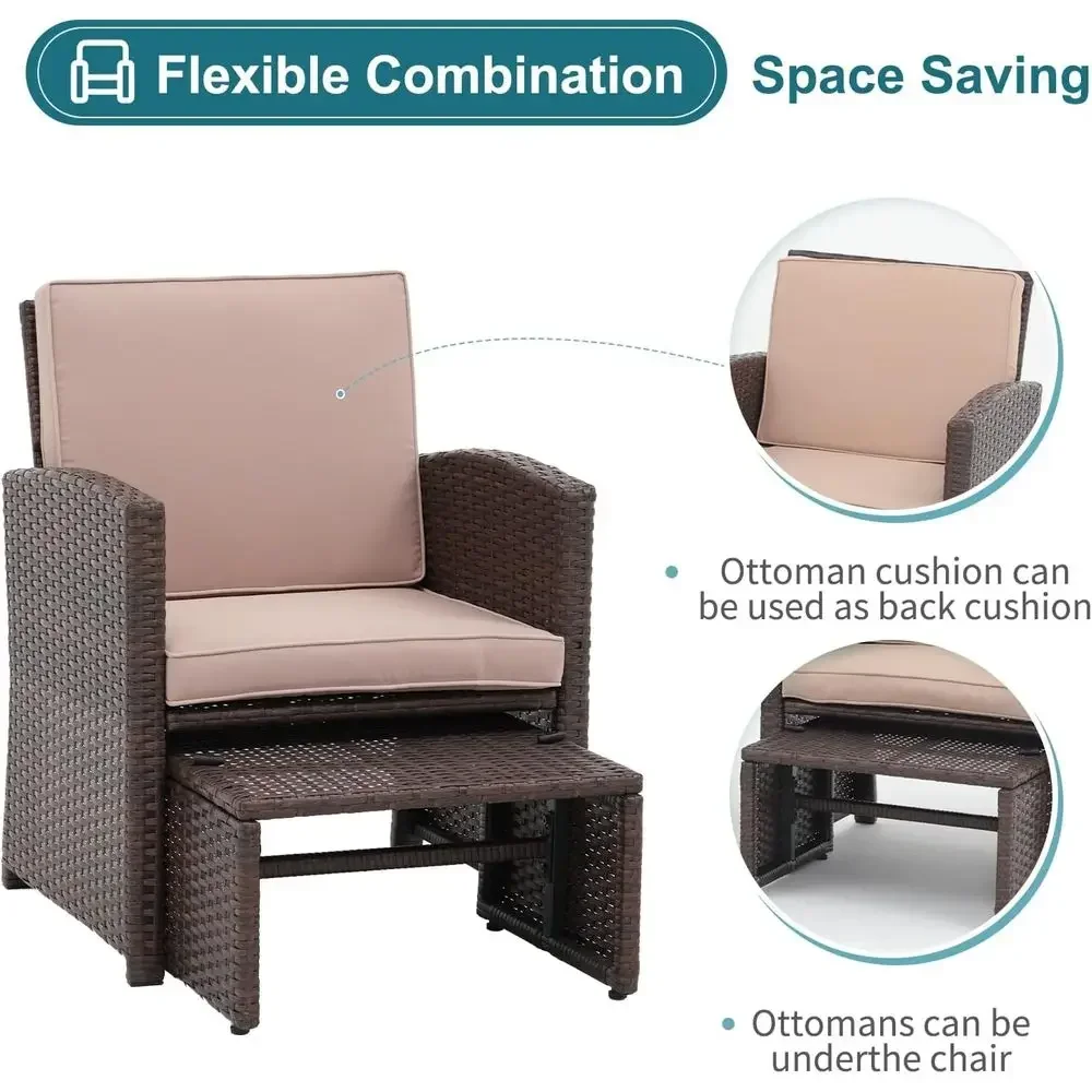 5 Parçalı Dış Mekan Veranda Mo - Outdoor Furniture With Storage For Cushions incelemesi ve fiyatı