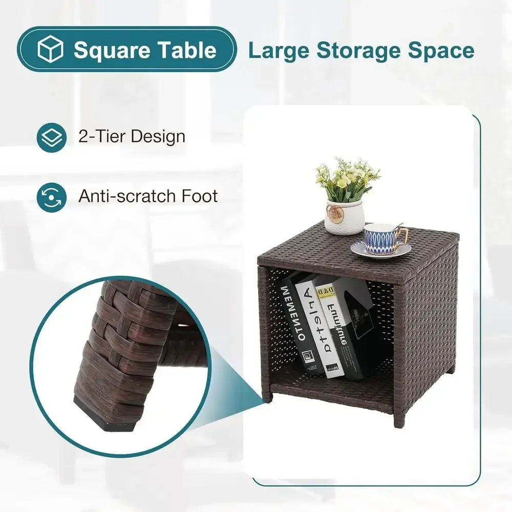 5 Parçalı Dış Mekan Veranda Mo - Outdoor Furniture With Storage For Cushions incelemesi ve fiyatı