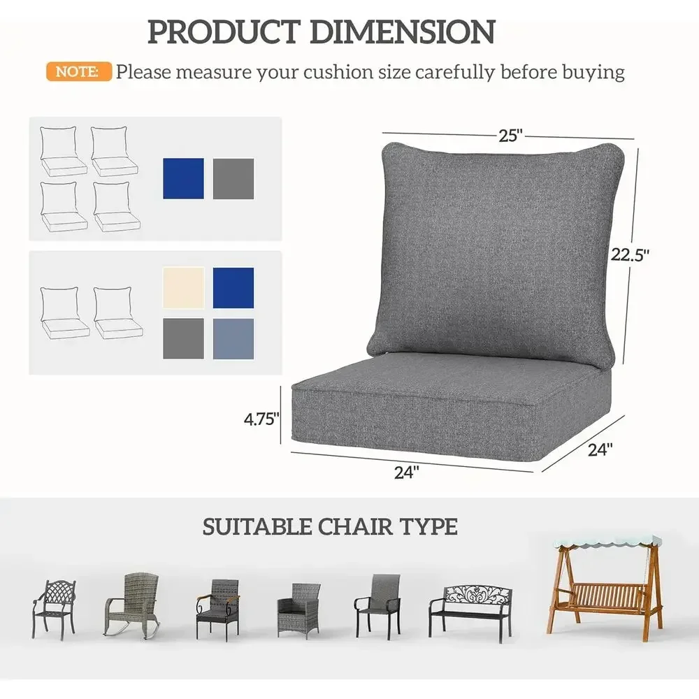 Hava Koşullarına Dayanıklı, 2  - Outdoor Furniture Cushions 24 X 24 incelemesi ve fiyatı