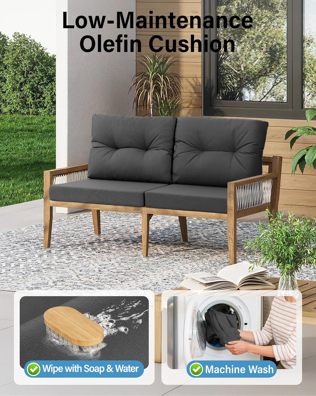 Dış Mekan Veranda Mobilyaları  - Outdoor Furniture Cushions 24 X 24 incelemesi ve fiyatı