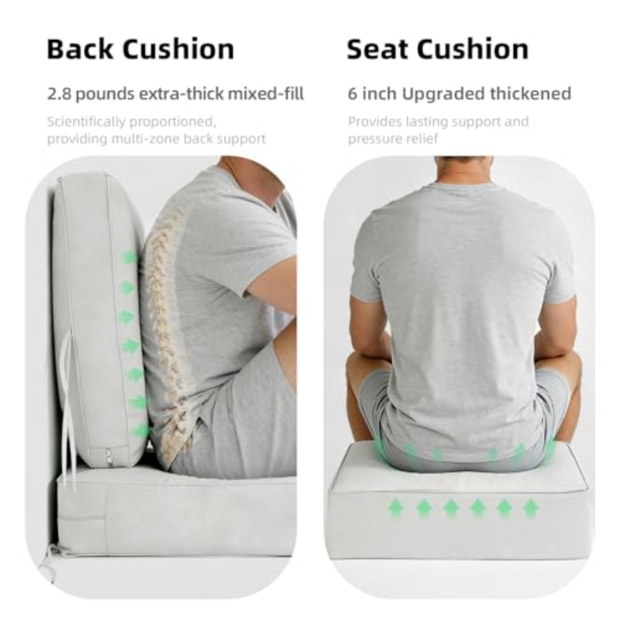 6'lı Açık Alan Veranda Minder  - Outdoor Furniture Cushions 24 X 24 incelemesi ve fiyatı