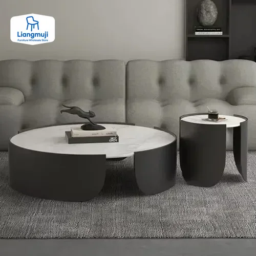 Yuvarlak Lüks Sehpalar Metal A - Outdoor Furniture Material incelemesi ve fiyatı