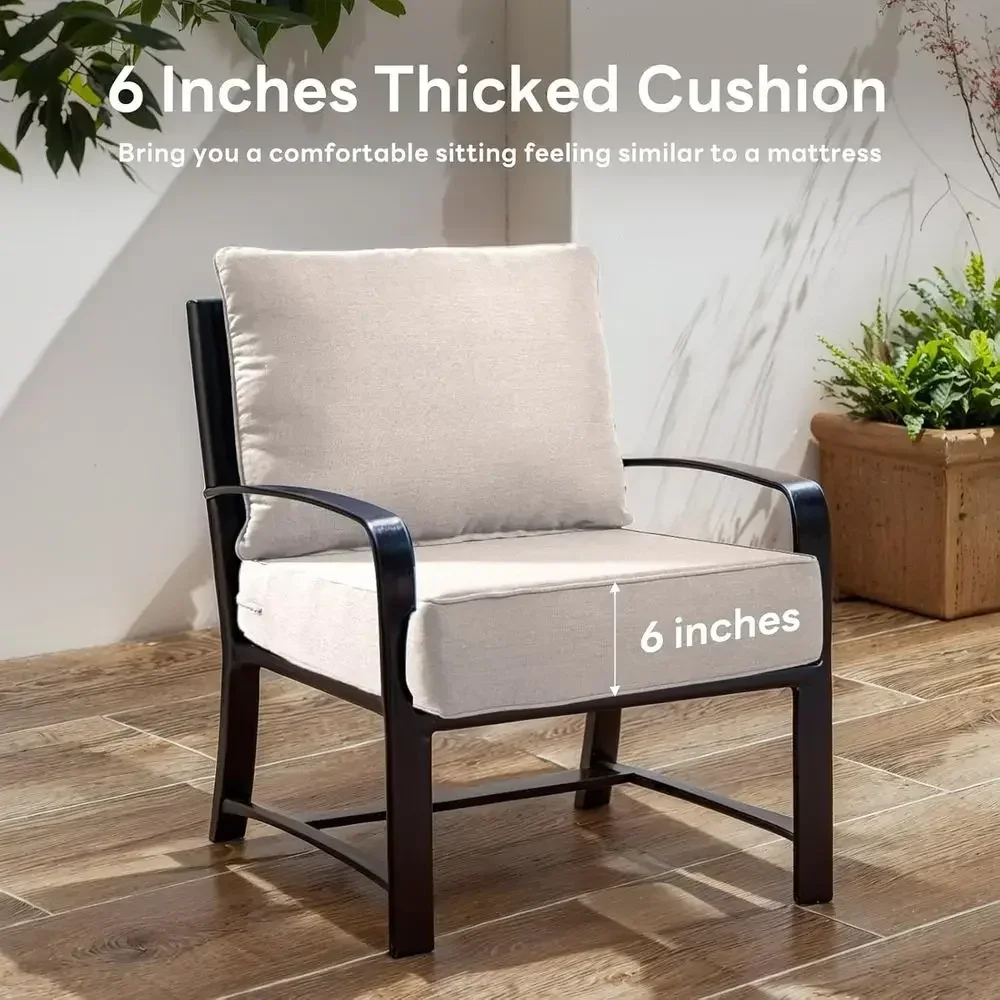 6 Adet Kalın Dış Mekan Sandaly - Outdoor Furniture Cushions 24 X 24 incelemesi ve fiyatı