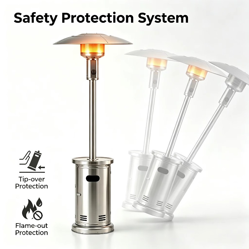Airo Hızlı Isıtan Şemsiye Tipi - Patio Heater Standing incelemesi ve fiyatı