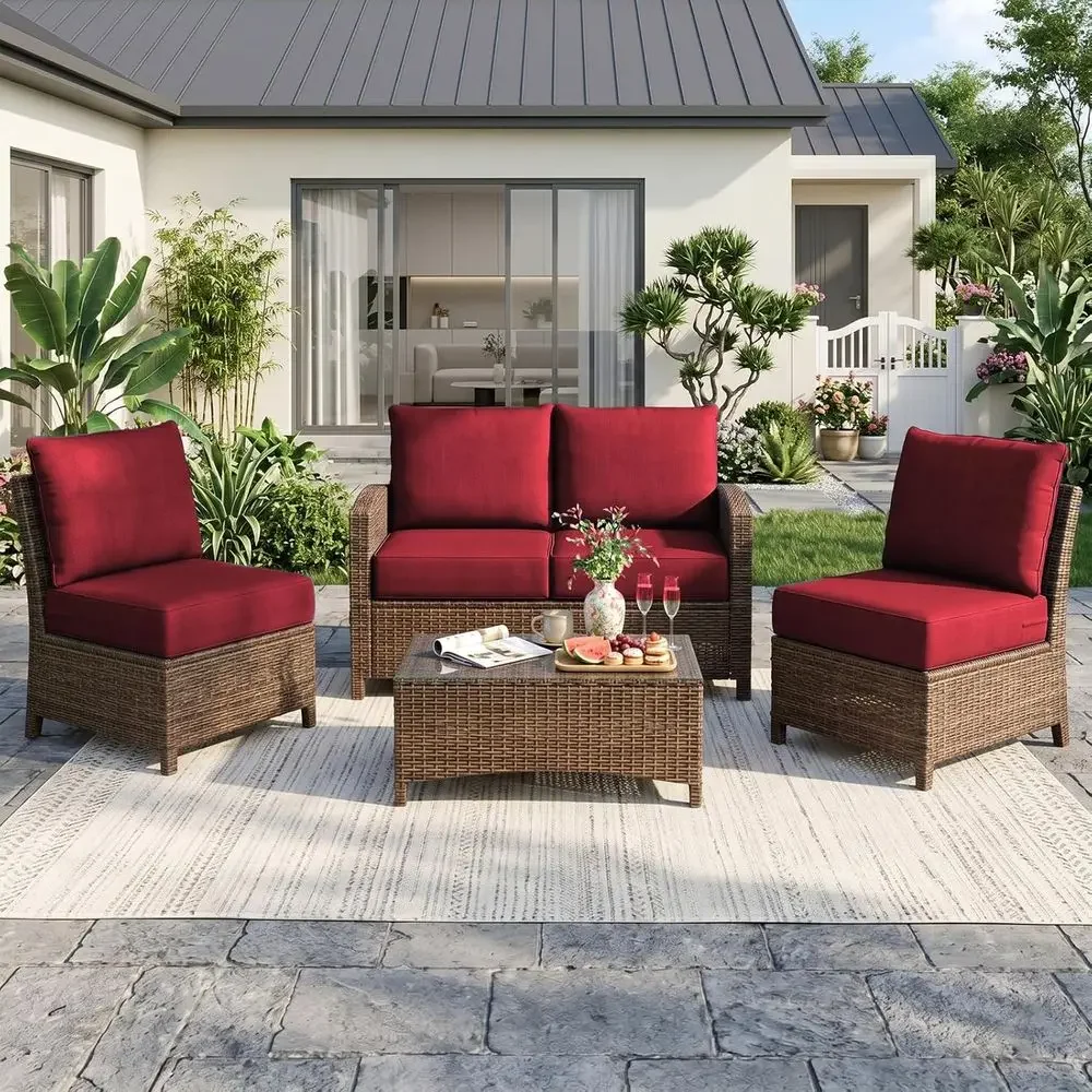 Dış Mekan Koltuk Minderi Seti  - Outdoor Furniture Cushions 24 X 24 incelemesi ve fiyatı
