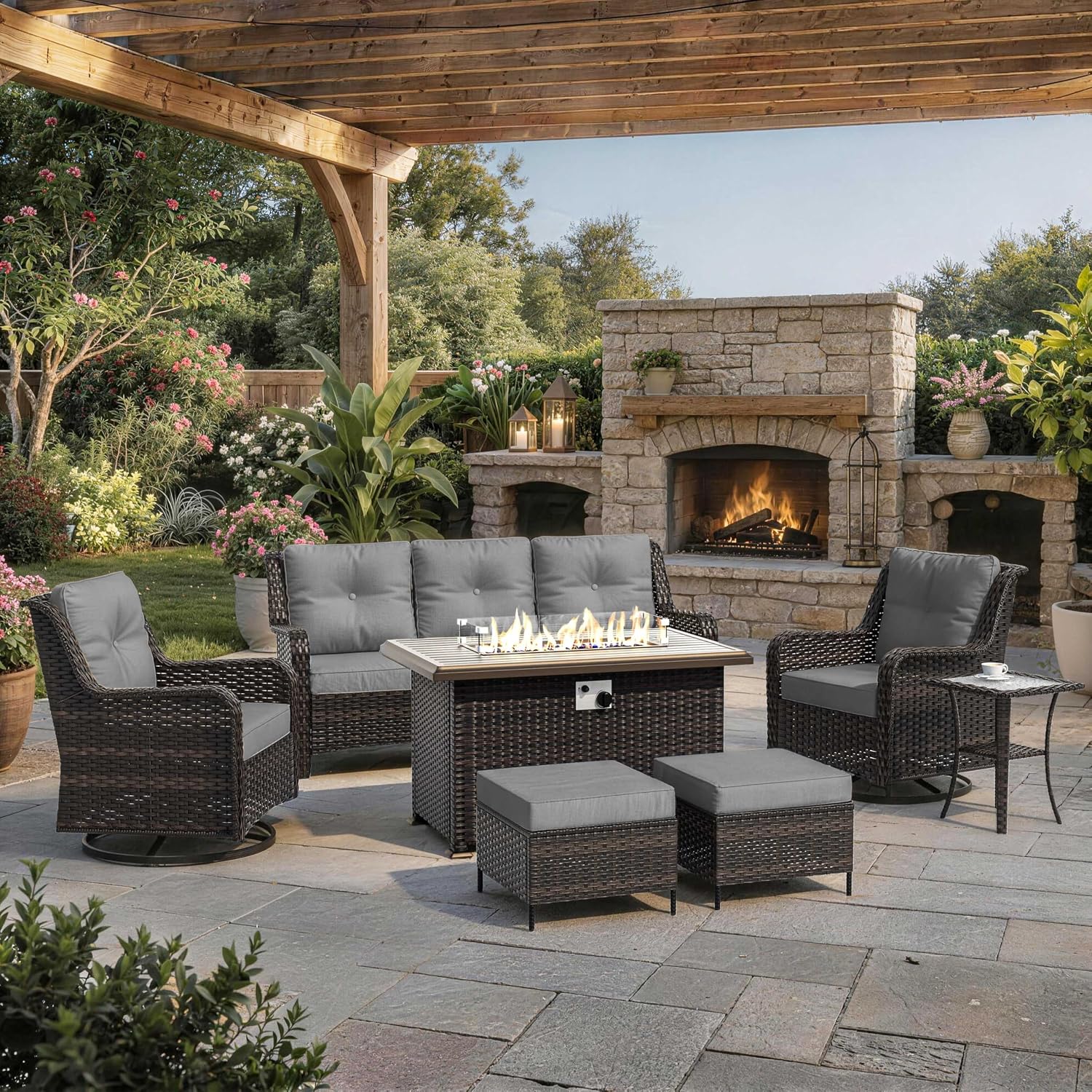 7 Parçalı Bahçe Mobilya Seti,  - Outdoor Furniture Ideas incelemesi ve fiyatı