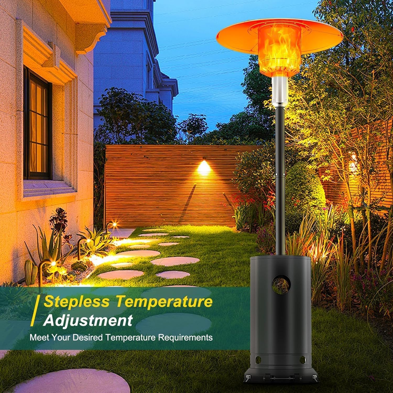 48.000 BTU Dış Mekan Isıtma La - Patio Heater Standing incelemesi ve fiyatı