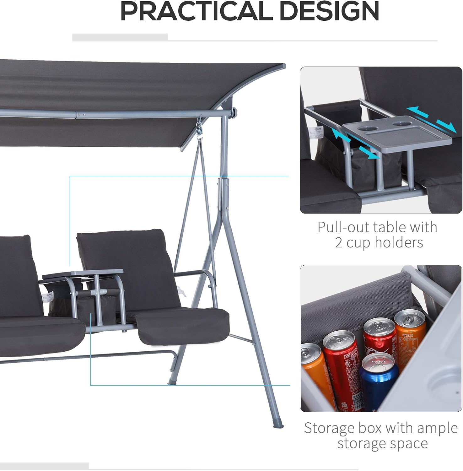 Açık Hava 2 Kişilik Veranda Sa - Outdoor Furniture With Storage For Cushions incelemesi ve fiyatı