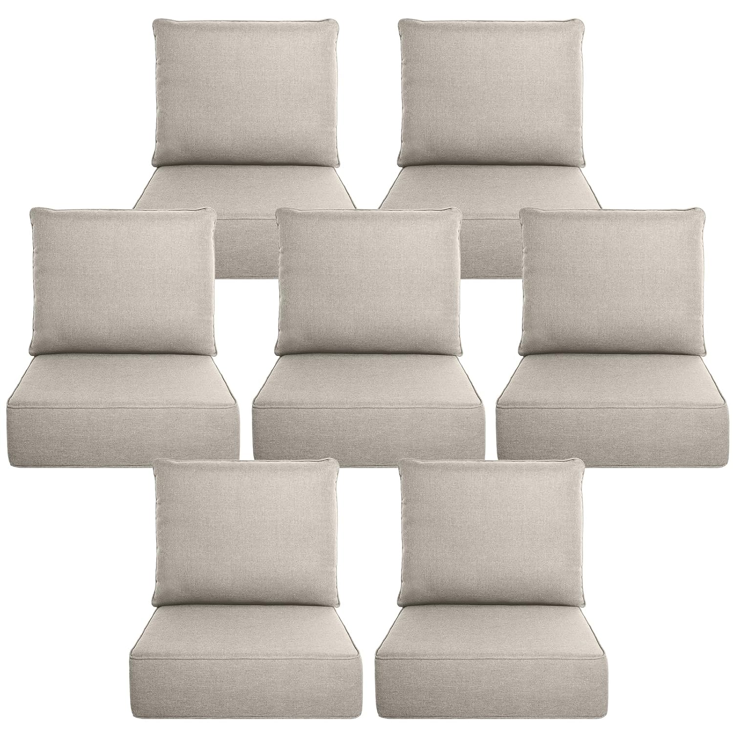 6 inç Kalınlığında Dış Mekan M - Outdoor Furniture Cushions 24 X 24 incelemesi ve fiyatı