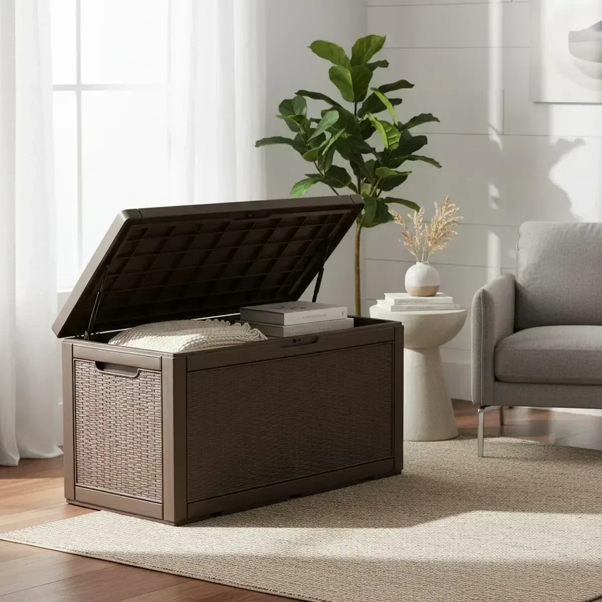 Büyük Dış Mekan Depolama Bankı - Outdoor Furniture With Storage For Cushions incelemesi ve fiyatı
