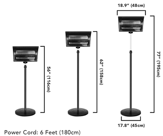 2026 Fabrika Satış Mağazası Aç - Patio Heater Standing incelemesi ve fiyatı