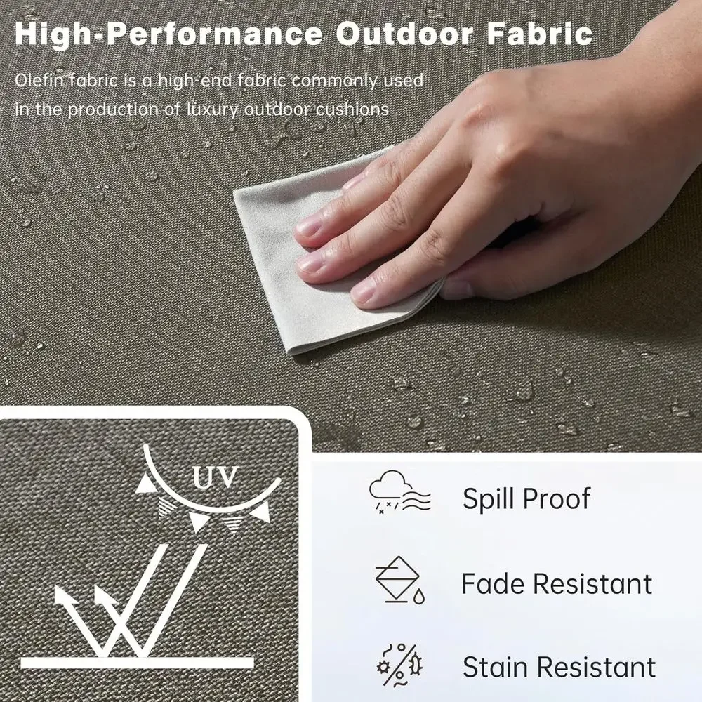 6'lı Kalın Dış Mekan Minder Se - Outdoor Furniture Cushions 24 X 24 incelemesi ve fiyatı